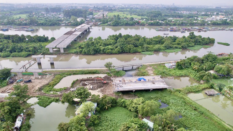 Dự &aacute;n đường ven s&ocirc;ng C&aacute;i ngổn ngang v&igrave; vướng mặt bằng- Ảnh 5.