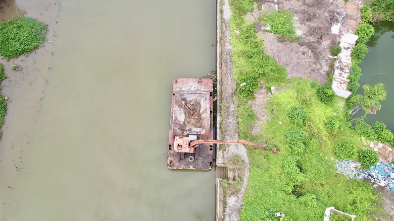 Dự &aacute;n đường ven s&ocirc;ng C&aacute;i ngổn ngang v&igrave; vướng mặt bằng- Ảnh 8.