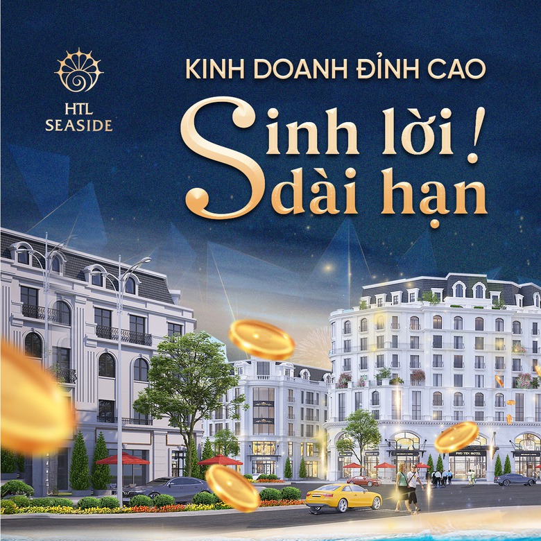 C&oacute; thể l&agrave; h&igrave;nh ảnh về 2 người v&agrave; văn bản cho biết 'HTL SEASIDE KINH DOANH ĐỈNH CAO Sinh inh lời! hạn iNO'