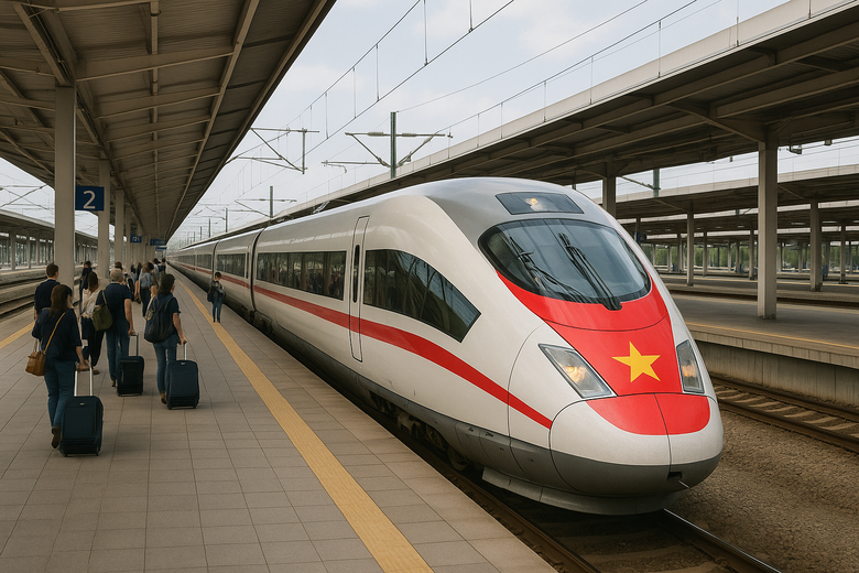 Khẩn trương giải ph&oacute;ng mặt bằng, sớm khởi c&ocirc;ng đường sắt tốc độ cao- Ảnh 1.