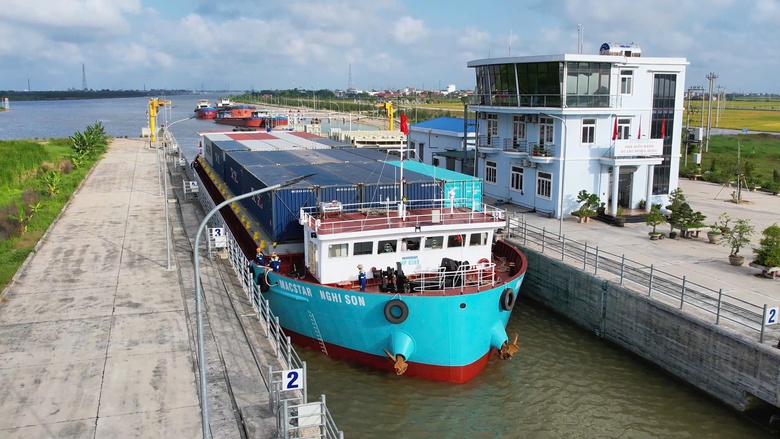 Từ 3/7, hạn chế giao thông để bảo trì âu tàu Nghĩa Hưng- Ảnh 1. Từ 3/7, hạn chế giao thông để bảo trì âu tàu Nghĩa Hưng- Ảnh 1.