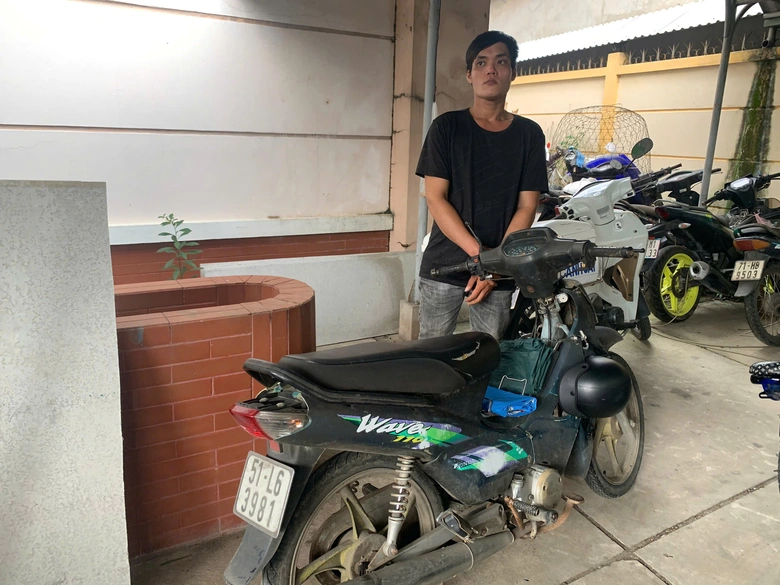 Bắt đối tượng g&acirc;y ra h&agrave;ng loạt vụ trộm xe ở Vĩnh Long- Ảnh 1.