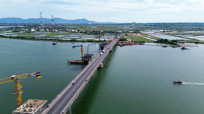 Cận cảnh cầu Gianh &ldquo;chia lửa&rdquo; cho cầu d&agrave;i nhất tr&ecirc;n QL1 qua Quảng Trị- Ảnh 5.