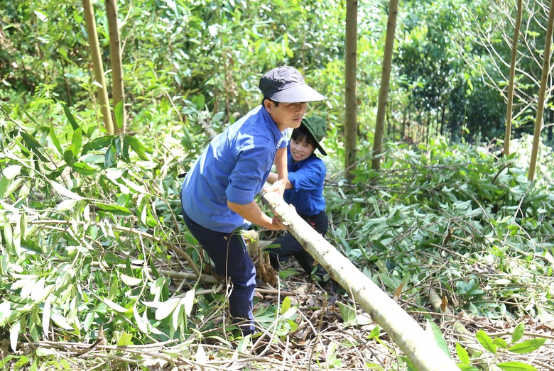Vượt khó, đẩy nhanh tiến độ đường dây 500kV Lào Cai - Vĩnh Yên- Ảnh 3. Vượt khó, đẩy nhanh tiến độ đường dây 500kV Lào Cai - Vĩnh Yên- Ảnh 3.