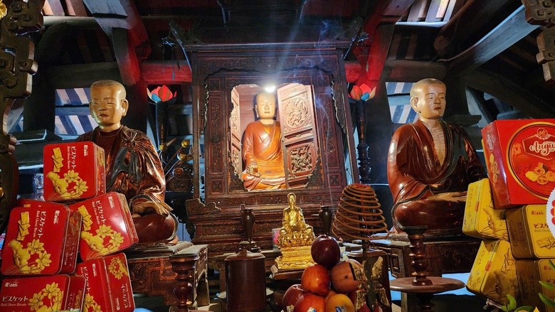 Chi&ecirc;m b&aacute;i ch&ugrave;a cổ lưu giữ nhiều b&aacute;u vật trong quần thể di sản thế giới mới ở Bắc Ninh- Ảnh 19.