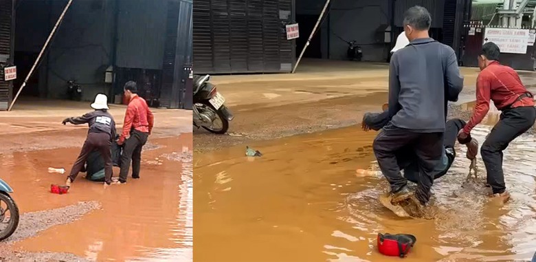 Đắk Lắk: Tuyến đường li&ecirc;n x&atilde; xuống cấp nghi&ecirc;m trọng, người d&acirc;n li&ecirc;n tục t&eacute; ng&atilde;- Ảnh 4.