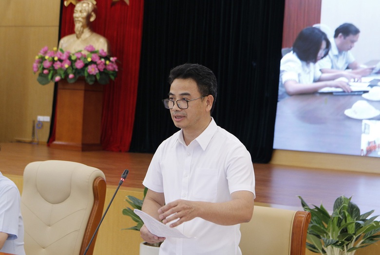 Vụ trưởng Vụ Quản lý doanh nghiệp Vũ Ngọc Anh phát biểu tại Hội nghị. Vụ trưởng Vụ Quản lý doanh nghiệp Vũ Ngọc Anh phát biểu tại Hội nghị.