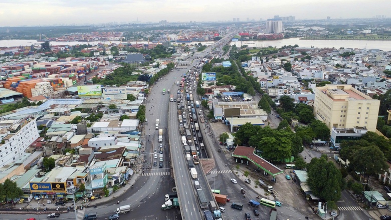 Lộ tr&igrave;nh thay thế khi đ&oacute;ng một phần đường 743 để thi c&ocirc;ng n&uacute;t giao T&acirc;n Vạn- Ảnh 8.