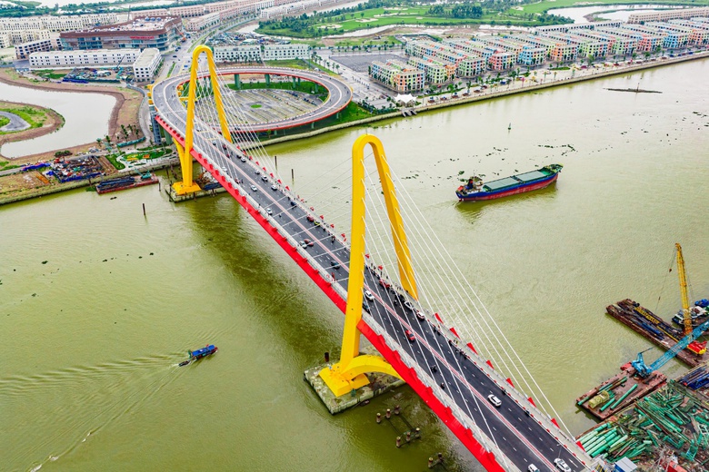 Cầu Ho&agrave;ng Gia - c&uacute; h&iacute;ch mạnh mẽ cho thị trường bất động sản tại đảo Vũ Y&ecirc;n- Ảnh 1.