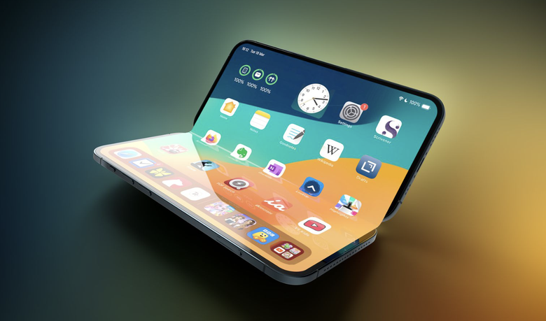 iPhone gập c&oacute; thể trở th&agrave;nh mẫu điện thoại đắt nhất của Apple- Ảnh 1.