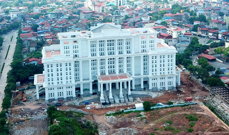 Cận cảnh trụ sở Khối các cơ quan hơn 400 tỷ đồng ở Thái Nguyên sắp về đích- Ảnh 1. Cận cảnh trụ sở Khối các cơ quan hơn 400 tỷ đồng ở Thái Nguyên sắp về đích- Ảnh 1.