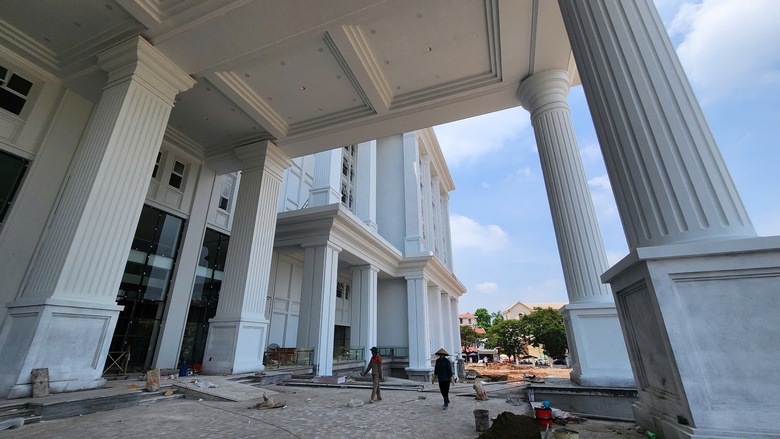 Cận cảnh trụ sở Khối các cơ quan hơn 400 tỷ đồng ở Thái Nguyên sắp về đích- Ảnh 2. Cận cảnh trụ sở Khối các cơ quan hơn 400 tỷ đồng ở Thái Nguyên sắp về đích- Ảnh 2.