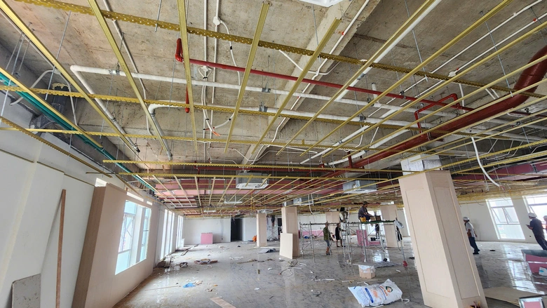 Cận cảnh trụ sở Khối các cơ quan hơn 400 tỷ đồng ở Thái Nguyên sắp về đích- Ảnh 13. Cận cảnh trụ sở Khối các cơ quan hơn 400 tỷ đồng ở Thái Nguyên sắp về đích- Ảnh 13.