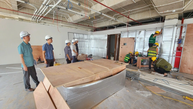 Cận cảnh trụ sở Khối các cơ quan hơn 400 tỷ đồng ở Thái Nguyên sắp về đích- Ảnh 22. Cận cảnh trụ sở Khối các cơ quan hơn 400 tỷ đồng ở Thái Nguyên sắp về đích- Ảnh 22.