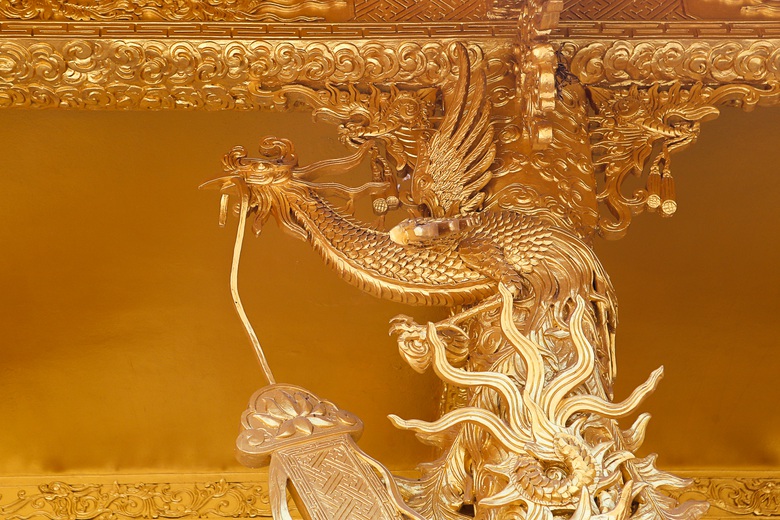 Chiêm ngưỡng ngôi chùa dát vàng độc đáo ở Hưng Yên- Ảnh 10. Chiêm ngưỡng ngôi chùa dát vàng độc đáo ở Hưng Yên- Ảnh 10.