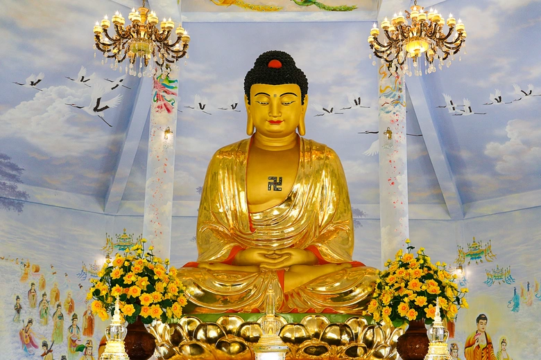 Chiêm ngưỡng ngôi chùa dát vàng độc đáo ở Hưng Yên- Ảnh 26. Chiêm ngưỡng ngôi chùa dát vàng độc đáo ở Hưng Yên- Ảnh 26.