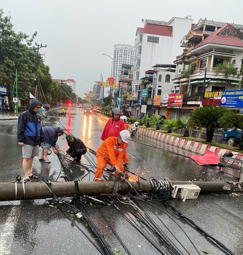 Th&aacute;i Nguy&ecirc;n: C&acirc;y đổ đ&egrave; tr&uacute;ng &ocirc; t&ocirc;, nhiều t&agrave;i sản hư hại  sau cơn gi&ocirc;ng lốc chiều 19/7- Ảnh 7.