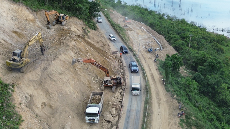 Tăng tốc thi c&ocirc;ng dự &aacute;n cải tạo, n&acirc;ng cấp QL28B ở L&acirc;m Đồng- Ảnh 1.