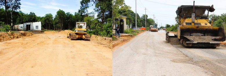 C&ocirc;ng tr&igrave;nh đường trăm tỷ ở Quảng Trị: Đ&atilde; thay nh&agrave; thầu, vẫn gặp kh&oacute; v&igrave; vướng mặt bằng- Ảnh 6.