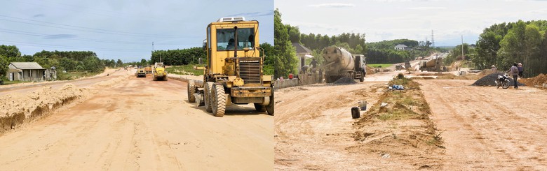 C&ocirc;ng tr&igrave;nh đường trăm tỷ ở Quảng Trị: Đ&atilde; thay nh&agrave; thầu, vẫn gặp kh&oacute; v&igrave; vướng mặt bằng- Ảnh 8.