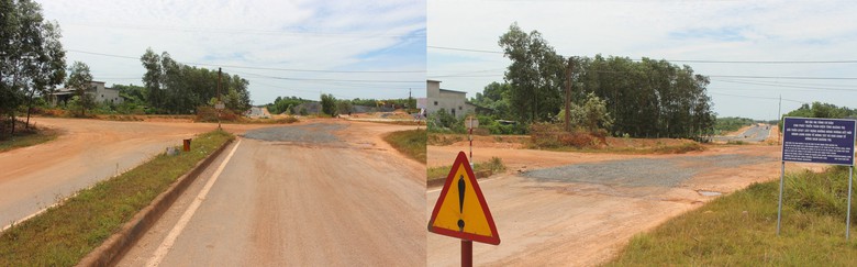 C&ocirc;ng tr&igrave;nh đường trăm tỷ ở Quảng Trị: Đ&atilde; thay nh&agrave; thầu, vẫn gặp kh&oacute; v&igrave; vướng mặt bằng- Ảnh 9.