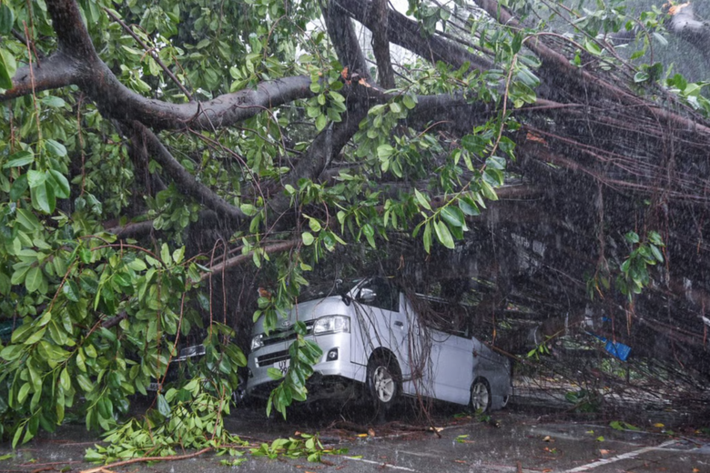 B&atilde;o Wipha đổ bộ, Hong Kong (Trung Quốc) ph&aacute;t cảnh b&aacute;o b&atilde;o cấp cao nhất- Ảnh 6.