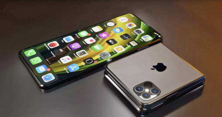 iPhone gập của Apple c&oacute; thể d&ugrave;ng c&ocirc;ng nghệ m&agrave;n h&igrave;nh từ đối thủ- Ảnh 1.