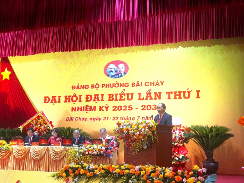 Quảng Ninh: Phường B&atilde;i Ch&aacute;y tổ chức đại hội điểm hướng tới ph&aacute;t triển đột ph&aacute;- Ảnh 6.
