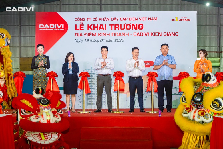 CADIVI Ki&ecirc;n Giang - Đẩy mạnh mở rộng mạng lưới ph&acirc;n phối khu vực T&acirc;y Nam Bộ- Ảnh 3.