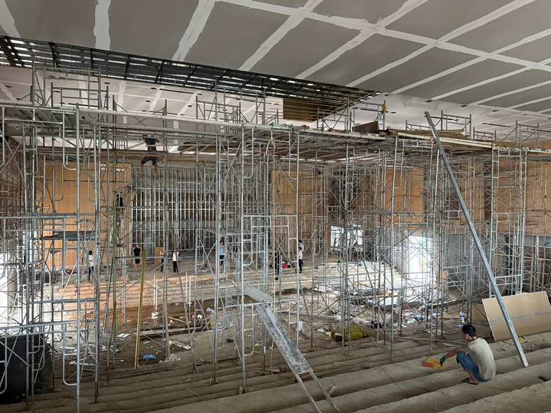 To&agrave;n cảnh Trường chuy&ecirc;n L&agrave;o Cai với vốn đầu tư 350 tỷ đồng trước ng&agrave;y kh&aacute;nh th&agrave;nh- Ảnh 6.