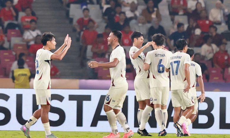 Thắng kịch t&iacute;nh Th&aacute;i Lan ở loạt lu&acirc;n lưu, Indonesia hẹn U23 Việt Nam ở chung kết- Ảnh 2.