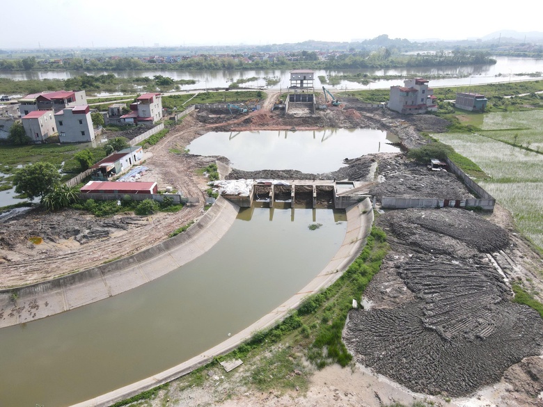 Sau chỉ đạo của Chủ tịch tỉnh Bắc Ninh, dự &aacute;n trạm bơm trăm tỷ đồng thi c&ocirc;ng ra sao?- Ảnh 13.