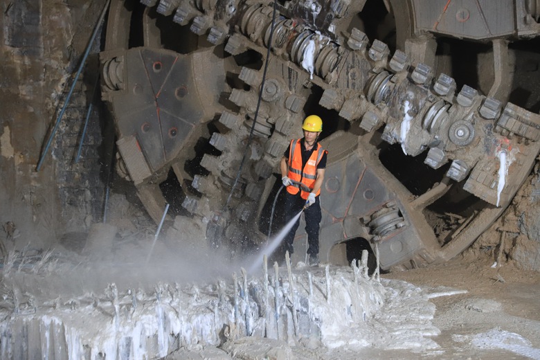 Robot đ&agrave;o hầm metro Nhổn - ga H&agrave; Nội đ&atilde; đến ga Văn Miếu- Ảnh 2.