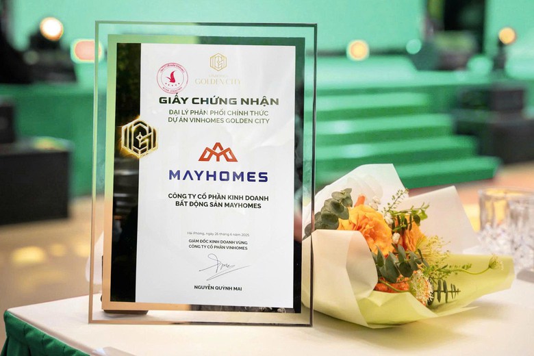 Mayhomes ghi dấu ấn tại sự kiện ra mắt phân khu Mặt Trời, Vinhomes Golden City Dương Kinh- Ảnh 3.