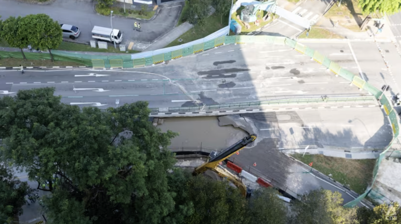 Singapore đề phòng, xử lý "hố sụt tử thần" trên đường thế nào?- Ảnh 2. Singapore đề phòng, xử lý "hố sụt tử thần" trên đường thế nào?- Ảnh 2.