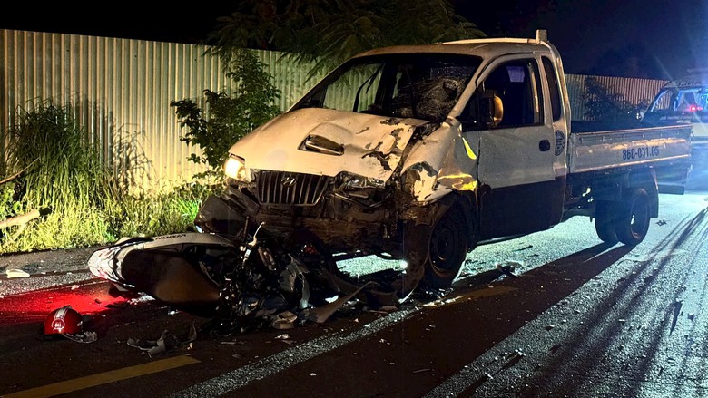 Nam thanh ni&ecirc;n tử vong sau va chạm trực diện với xe tải ở L&acirc;m Đồng- Ảnh 1.