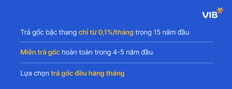 VIB: Vay mua nhà không còn là áp lực, linh hoạt thiết kế gói theo nhu cầu- Ảnh 2.