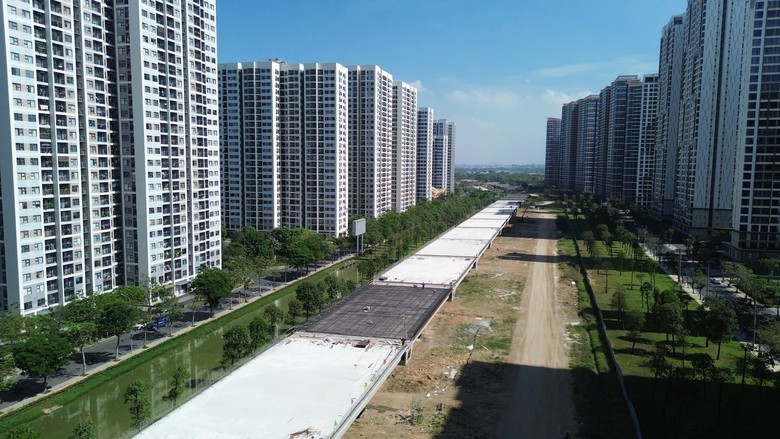 C&ograve;n ngổn ngang, dự &aacute;n V&agrave;nh đai 3 TP.HCM c&oacute; kịp về đ&iacute;ch đ&uacute;ng hẹn?- Ảnh 1.