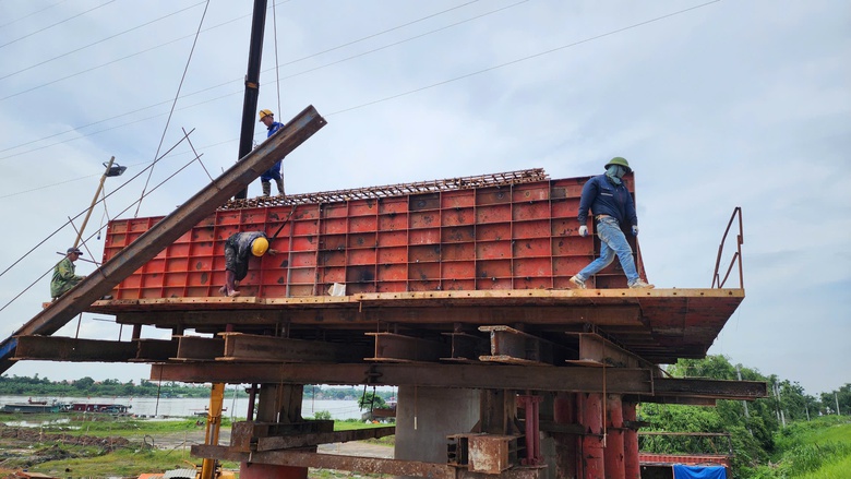 Dự &aacute;n cầu hơn 2.000 tỷ đồng ở Bắc Ninh thi c&ocirc;ng ra sao?- Ảnh 10.