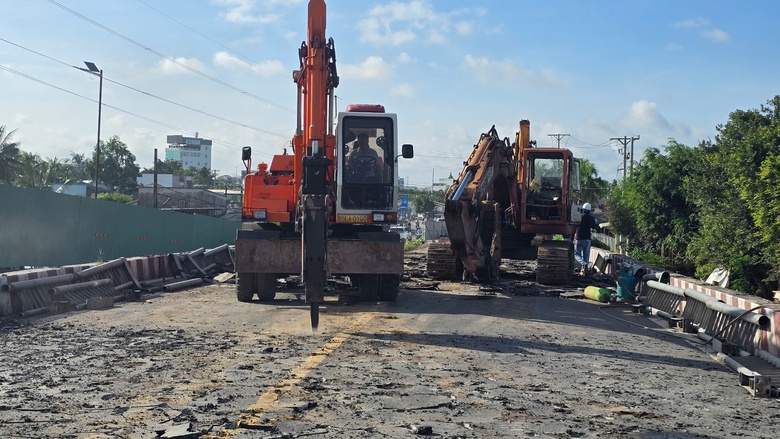 Cần Thơ: Ph&aacute; dỡ cầu &Ocirc; M&ocirc;n để x&acirc;y dựng mới tr&ecirc;n quốc lộ 91- Ảnh 3.