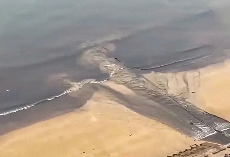 Nguy&ecirc;n nh&acirc;n biển Nha Trang xuất hiện nước đen ng&ograve;m- Ảnh 1.