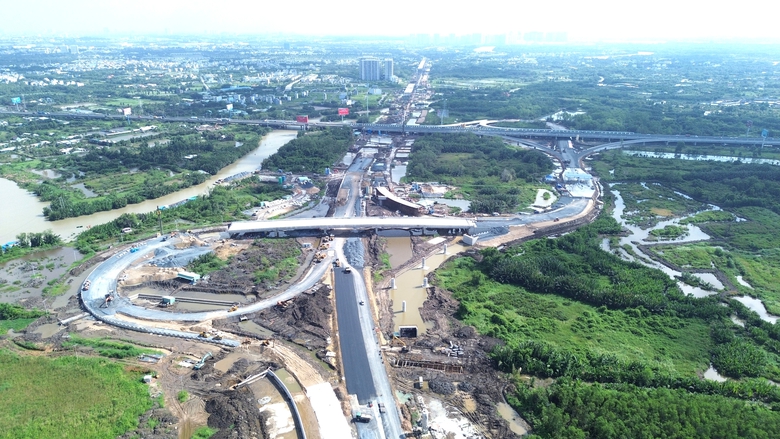 Thống nhất mở th&ecirc;m đường tạm để kết nối cầu Nhơn Trạch với cao tốc- Ảnh 2.