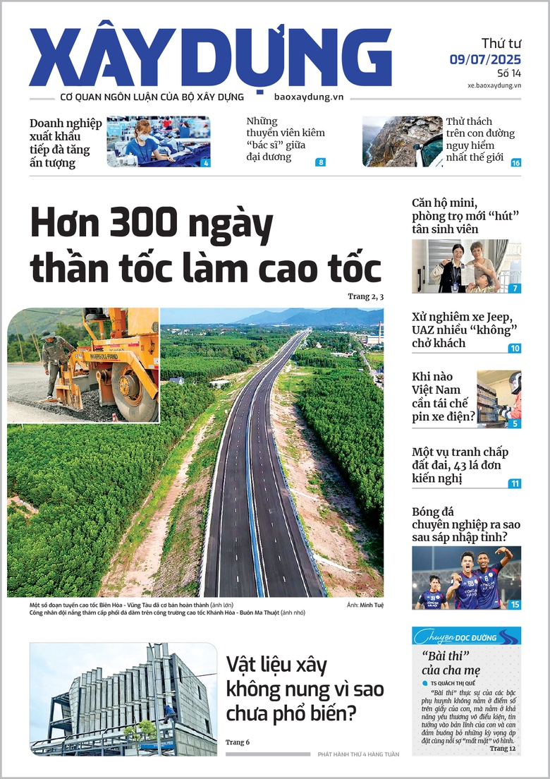 Tin mới nhất, hay nhất tr&ecirc;n B&aacute;o X&acirc;y dựng ng&agrave;y 9/7/2025- Ảnh 1.