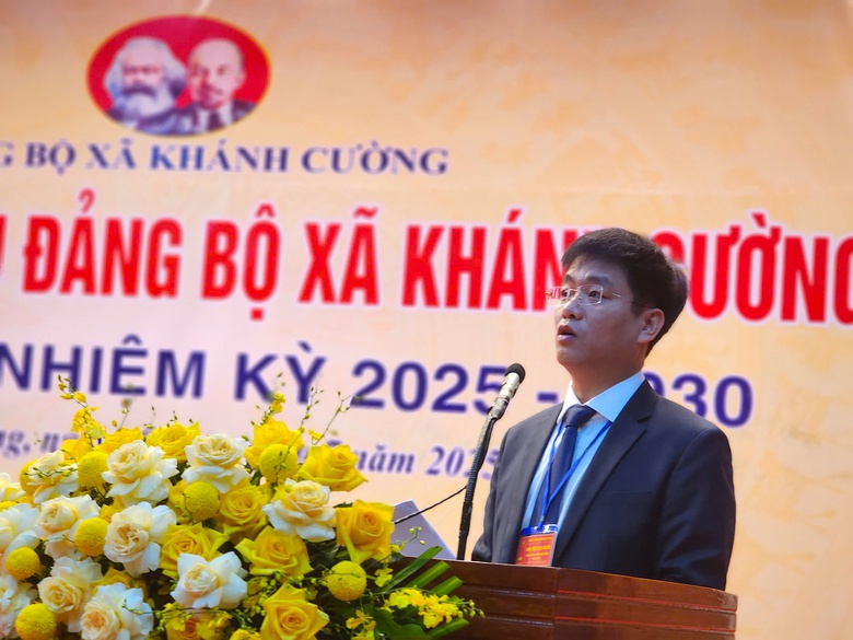 X&atilde; đầu ti&ecirc;n ở Quảng Ng&atilde;i tổ chức Đại hội Đảng bộ- Ảnh 2.