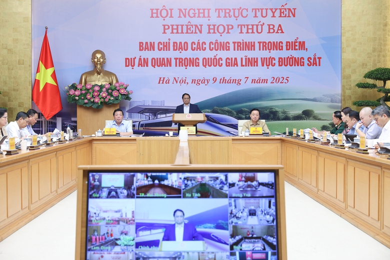 Thủ tướng: Th&aacute;o gỡ mọi n&uacute;t thắt, triển khai nhanh c&aacute;c dự &aacute;n đường sắt lớn- Ảnh 3.
