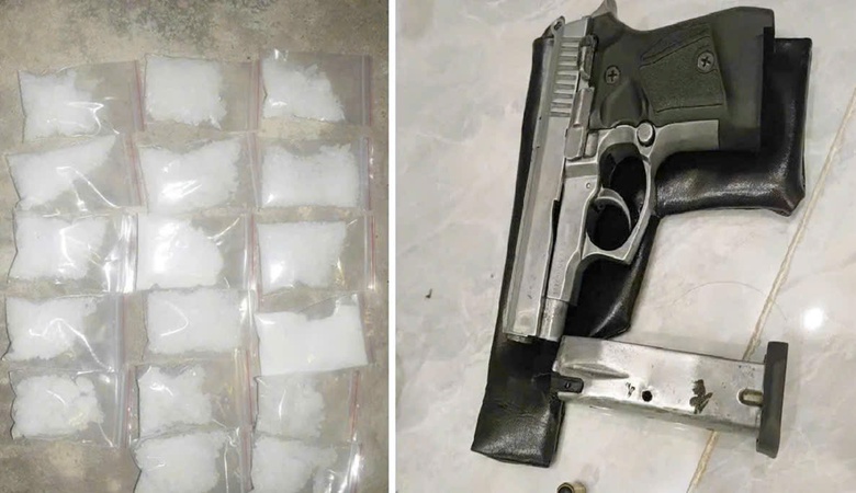 Đồng Nai: Triệt ph&aacute; đường d&acirc;y ma t&uacute;y từ Campuchia, thu giữ s&uacute;ng v&agrave; gần 2kg ma t&uacute;y- Ảnh 1.