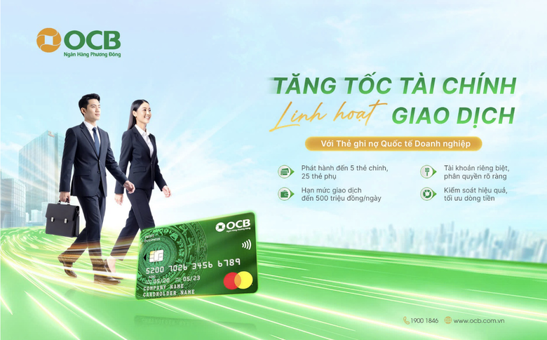 Chủ thẻ ghi nợ quốc tế doanh nghiệp nhận lợi &iacute;ch k&eacute;p từ OCB- Ảnh 1.