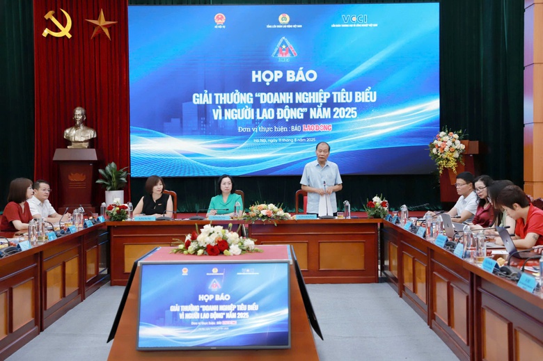 28 doanh nghiệp nhận giải thưởng &ldquo;Doanh nghiệp ti&ecirc;u biểu v&igrave; người lao động&rdquo; năm 2025- Ảnh 1.