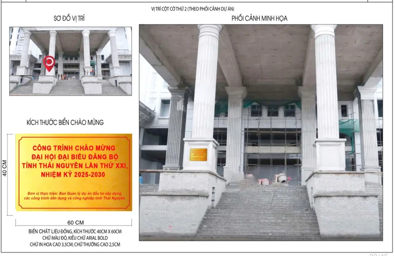 Th&aacute;i Nguy&ecirc;n chọn 21 c&ocirc;ng tr&igrave;nh biểu tượng ch&agrave;o mừng Đại hội Đảng bộ tỉnh- Ảnh 1.