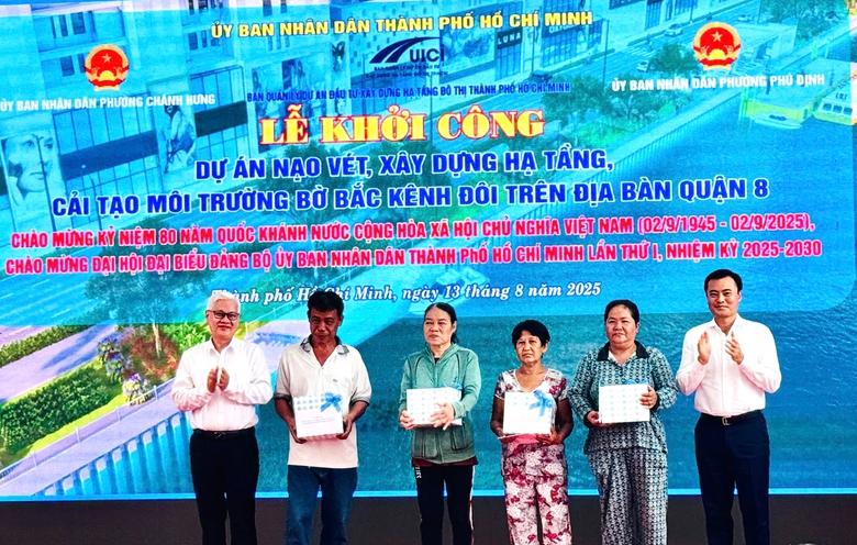 TP.HCM khởi c&ocirc;ng dự &aacute;n cải tạo bờ Bắc K&ecirc;nh Đ&ocirc;i- Ảnh 5.